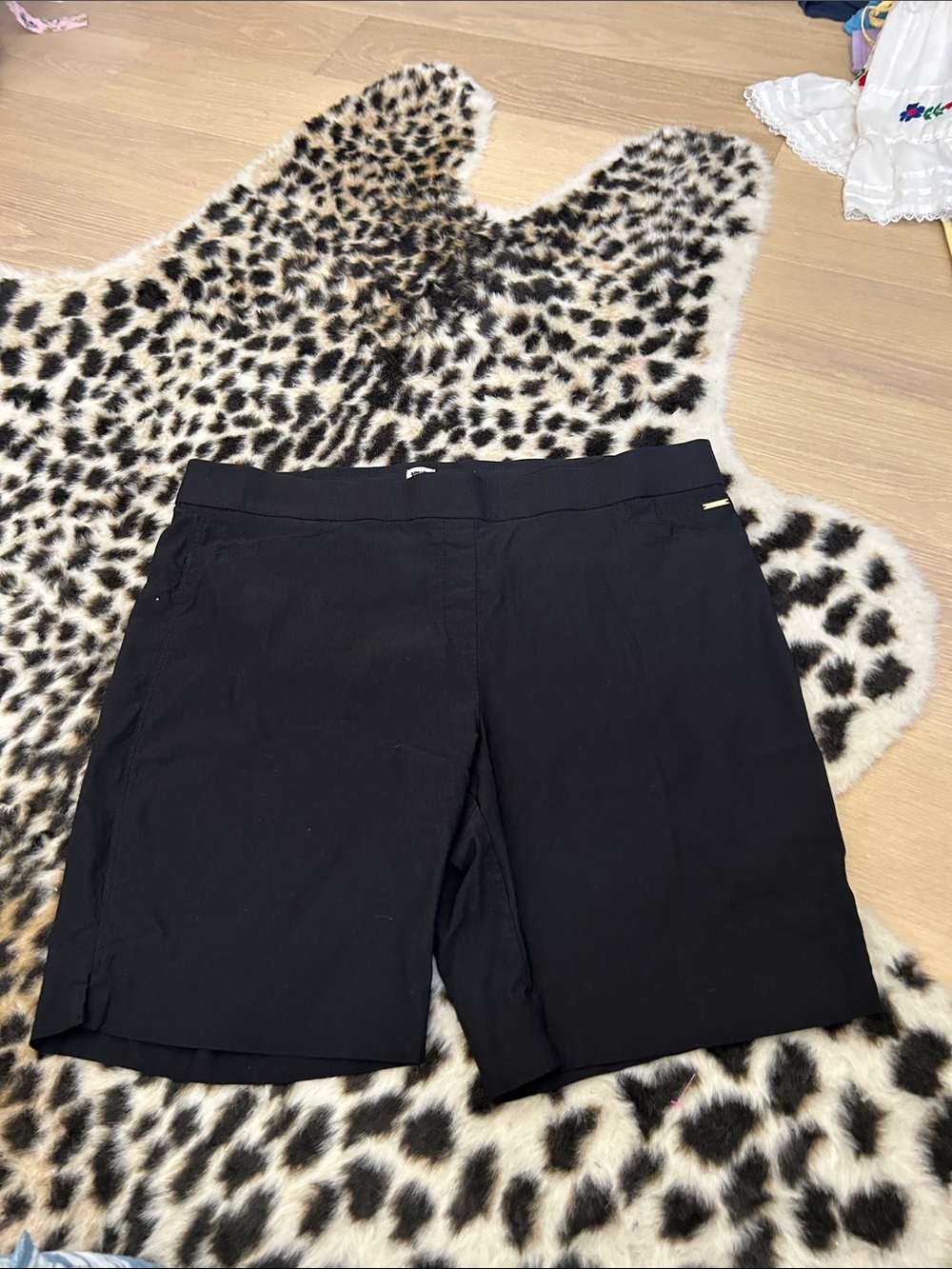Anne Klein Black Women's Bermuda Shorts vacation boat size 3x